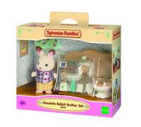 Personaggi d'Azione Sylvanian Families Chocolate Rabbit and Toilet Set
