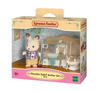 Personaggi d'Azione Sylvanian Families Chocolate Rabbit and Toilet Set