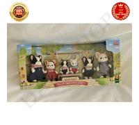 Sylvanian Families French Bulldog Family Calico Critters dal Giappone nuovo
