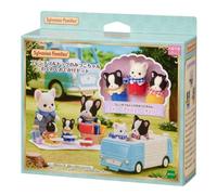 Sylvanian Families French Bulldog Triplets Exciting Outing EPOCH Calico Critters