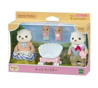 Sylvanian Families FS-54 Epoch Sea Otter Family bambola in miniatura Calico...