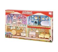 Sylvanian Families Furniture Grande casa con tetto rosso set di mobili deluxe...