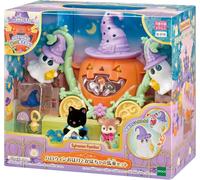 Sylvanian Families Halloween Ghost & Pumpkin Carriage Set Calico Critters GIA...