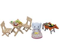 SYLVANIAN FAMILIES - Set barbeque per pic-nic - ragazza elefante
