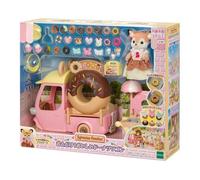 Sylvanian Families Mi-93 Epoch Delicious Donut Wagon Set bambola miniatura