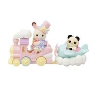 Sylvanian Families Parco divertimenti Set di veicoli Treni e aerei Calico...