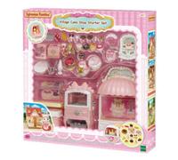 Sylvanian families - pasticceria del villaggio starter set- personaggi collezionabili sf