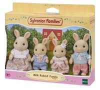 Sylvanian families - personaggi collezionabili - set familglie - famiglia coniglio latte