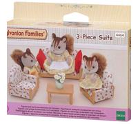 SYLVANIAN FAMILIES 4464 Canape+ 2 Fauteuils+ Table