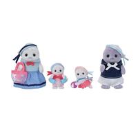 Sylvanian Families Seal Family set bambola Calico Critters epoca Giappone nuo...