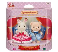 Sylvanian families - set amici anniversario - freya e theo