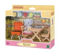 SYLVANIAN FAMILIES - Set barbeque per pic-nic - ragazza elefante
