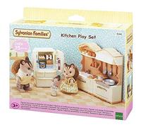 Sylvanian Families - Set Cucina Completo con Oltre 36 Accessori Dettagliati e Mobili per Casa delle Bambole - Modello 5341