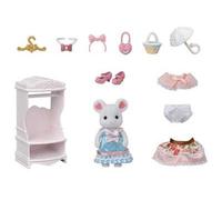 Sylvanian Families SLV5540 Set da gioco Fashion per la città - Topino bianco