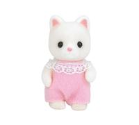Sylvanian Families Silk Cat Baby Calico Critters Giappone Nuova bambola da...