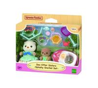 Sylvanian Families SLV5804 Sorelle Lontra Marina - Splashy Snorkel Set