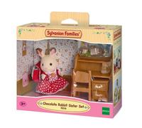 Sylvanian Families - Sorella coniglio cioccolato e scrivania