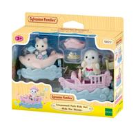 Sylvanian Families - 5820 Amusement Park Ride Set -Ride the Waves- Dollhouse Playsets