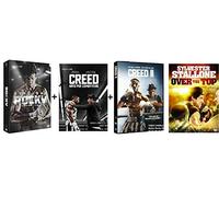 Sylvester Stallone Rocky - La Saga Completa + Creed 1 + 2 + Over The Top (9 Dvd) - Edizione Italiana