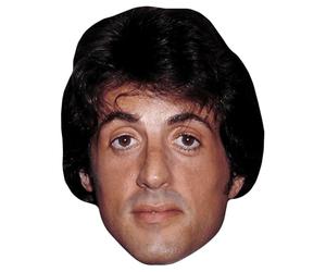 Sylvester Stallone (Young) Maschere di persone famose, facce di cartone