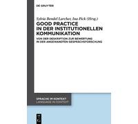 Sylvia Bendel L Good practice in der institutionellen Kommuni (Copertina rigida)