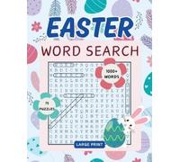 Sylvia Robins Easter Word Search Book: 75 Spring Themed Word Find Pu (Tascabile)