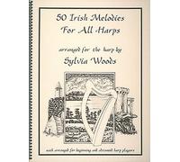 Sylvia Woods 50 Irish Melodies for All Harps (Tascabile)