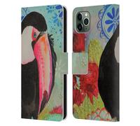 SYLVIE DEMERS UCCELLI 3 CUSTODIA COVER A PORTAFOGLIO PER APPLE iPHONE TELEFONI