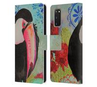 SYLVIE DEMERS UCCELLI 3 CUSTODIA COVER A PORTAFOGLIO PER SAMSUNG TELEFONI 1