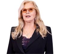 Sylvie Vartan (Black Suit) Half Body Buddy Cutout