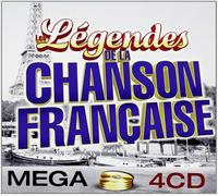 Compilation Légendes De La Chanson Française (CD)