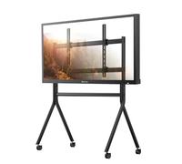 Sylvox Supporto TV con Ruote per 65-75" | Carico Massimo 60 kg/132 lbs,VESA Max 1200x600mm,Ruote Bloccabili a 360°, Compatibile LED, LCD,per Esterni/Uffici/Casa