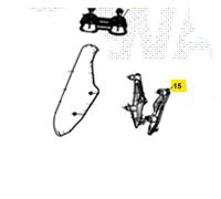 SYM ADX EURO5+ 125 SUPPORTO PARABREZZA SINISTRO 2024 TEA12T4CN-EU