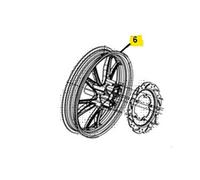 SYM JET 14 EVO 125 CERCHIO RUOTA ANTERIORE 2024 XCB12C1CN-EU