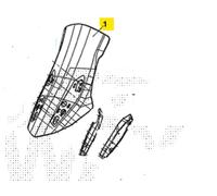 SYM JOYRIDE TCS EURO5+ 300 PARABREZZA CUPOLINO 2024 LJ30W6-IT