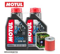 SYM Maxsym 400i 2011- Tagliando Olio Motul 3000 4T 20W-50 2 litri Filtro