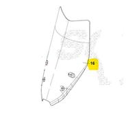 SYM MAXSYM GT 400 PARABREZZA 2024 LZ40W2-EU
