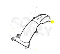 SYM SYMPHONY S 125 PARAFANGO RUOTA POSTERIORE 2012 2014 AY12W7-T