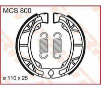 TRW MCS800 BRAKE SHOES STANDARD PIAGGIO ZIP 50 FAST RIDER 1996