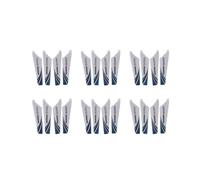 Syma Lame di Ricambio 24pcs per Rotore di Elicottero Rc S107, Blu