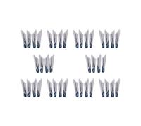 Syma Lame di Ricambio 40pcs per Rotore di Elicottero Rc S107, Blu