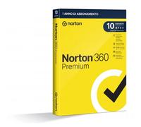 Norton 360 Premium | 10 Dispositivi | 1 Anno | 2025 | 75 GB di backup su cloud