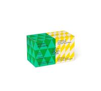 Symbeeosis Collezione Gusto della Grecia - Set di Tisane di Montagna Biologiche con Camomilla e Verbena Limone - Confezione Eco-Friendly in Carta - Bevande Calde e Fredde