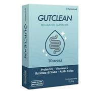 SYMBIMED Srl A SOCIO UNICO Integratore GutClean fermenti lattici e vitamina D, 30 capsule