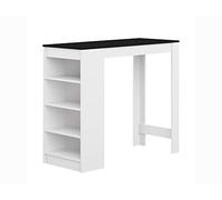 Symbiosis Aravis Tavolo da bar, bianco e nero 115x50x102,7 cm