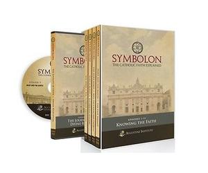 SYMBOLON: THE CATHOLIC FAITH EXPLAINED/EPISODES 1-10*PRESENTED BY DR. EDWARD SRI/AUGUSTINE INSTITUTE 5-DVD SET