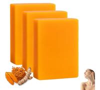 Symbolty Turmeric Brightening Soap - Natural Hand Soap for Fades Dark Spots and Blemishes, Turmeric & Kojic Acid Soaps for Both Face and Body - Helps Restore a More Radiant, Even Complexion (3)