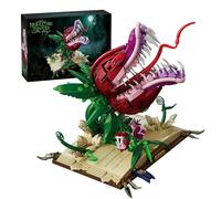 SymGrpu Piranha - Libro degli incantesimi (706 pezzi), creatore fiore carnivoro Audrey 2 mattoncini modello giocattolo, decorazione per la casa, horror per adulti, appassionati di film