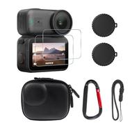 SYMIK Borsa piccola per DJI Osmo Nano, in silicone, protezione dello schermo e borsa da viaggio rigida portatile per accessori Nano