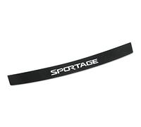 Symilov 90cm Fibra di Carbonio Protezione Paraurti Posteriore, per K-ia Sportage, Pellicola Protettiva AntiGraffio Adesivo per Paraurti del Bagagliaio,Black